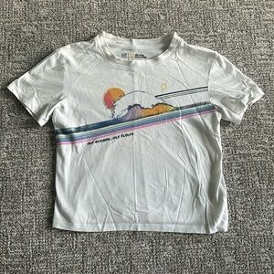 Gap girls crop tee